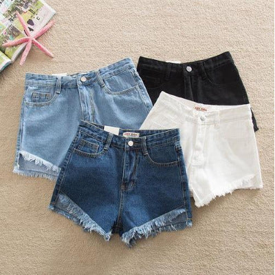 Pantalones cortos de mezclilla estilo A