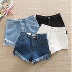 Pantalones cortos de mezclilla estilo A