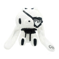 Parche de Ojo de Conejo Multiusos Peluche Sentado del Tamaño de la Palma (Blanco)
