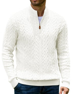 Quarter Zip Pullover Sweater