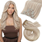 Human Hair Clip in Extension 7Pcs
