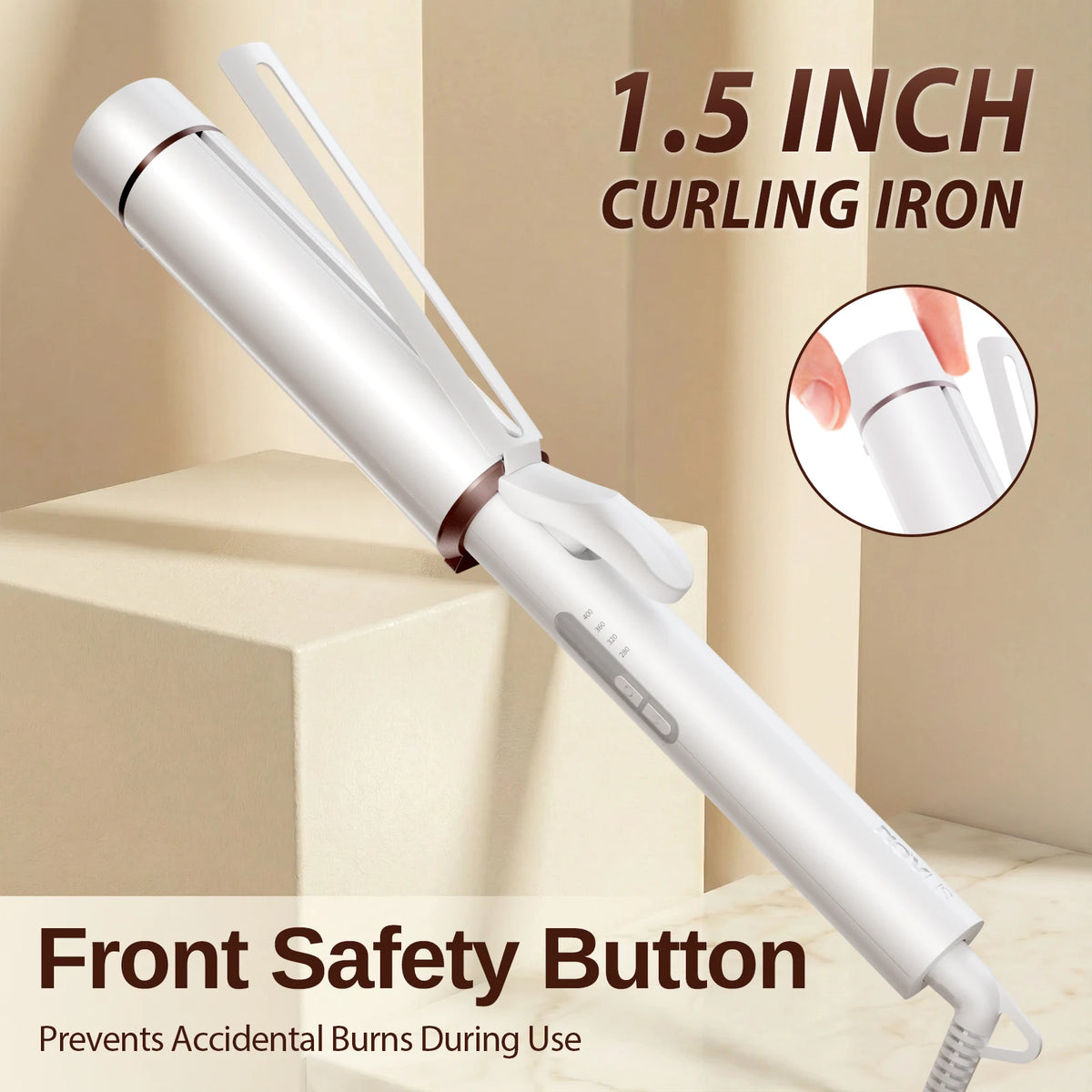 1.5 Inch Extra Large Curling Wand