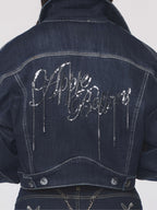 Chaqueta corta con cadena