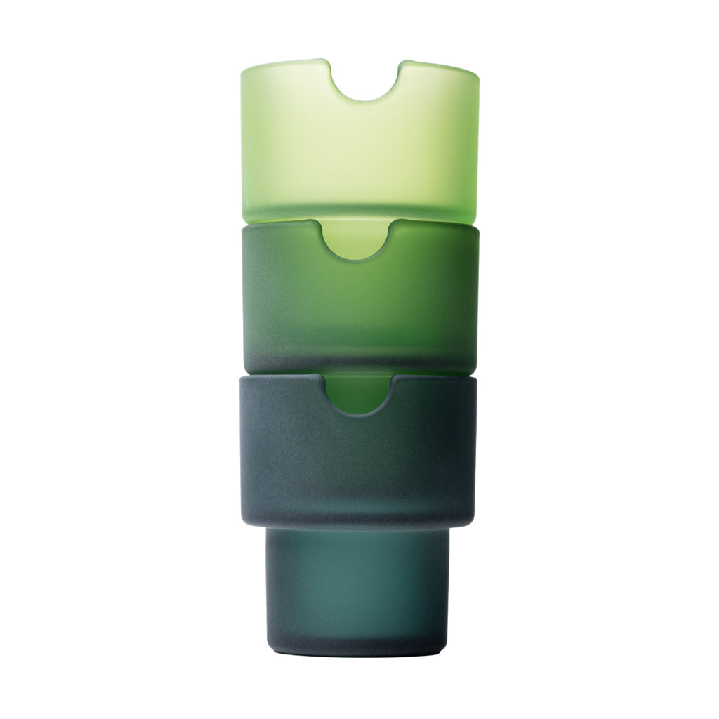 Flower Pots Ashtray Set