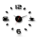 Large Decorative Horloge Digital Clock Sale Time-limited Clocks Creative Real Quartz Wall Clocks Coffee Diy Fashion Modern Life