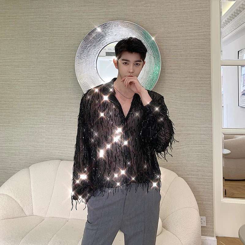 Sequined Shirt