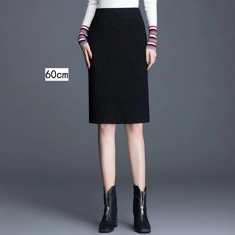 High Waist Pencil Bodycon Skirt