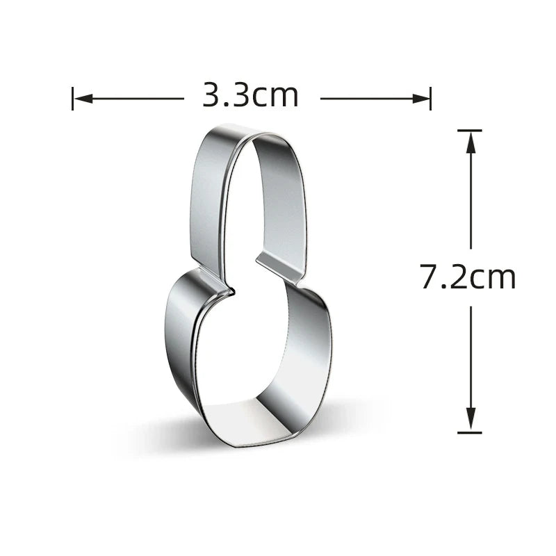Stainless Steel Makeup Tools Cookie Cutters