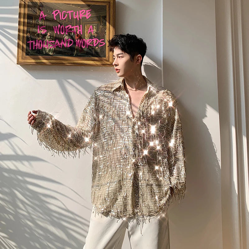 Sequined Shirt