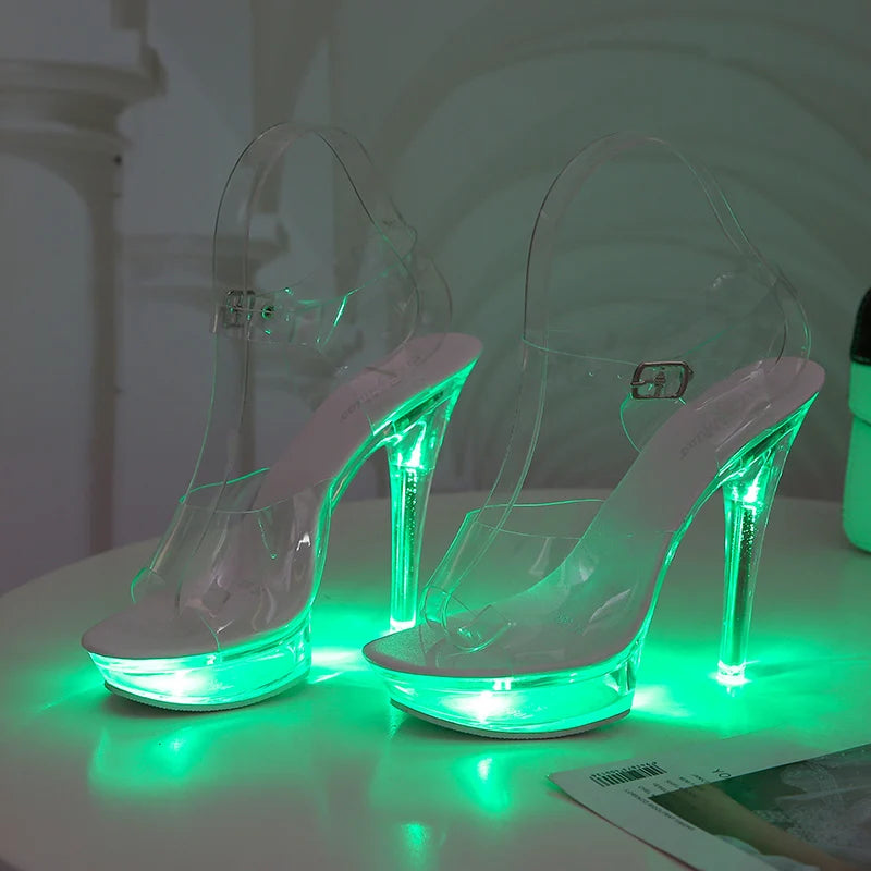 Light Up Platform Heels