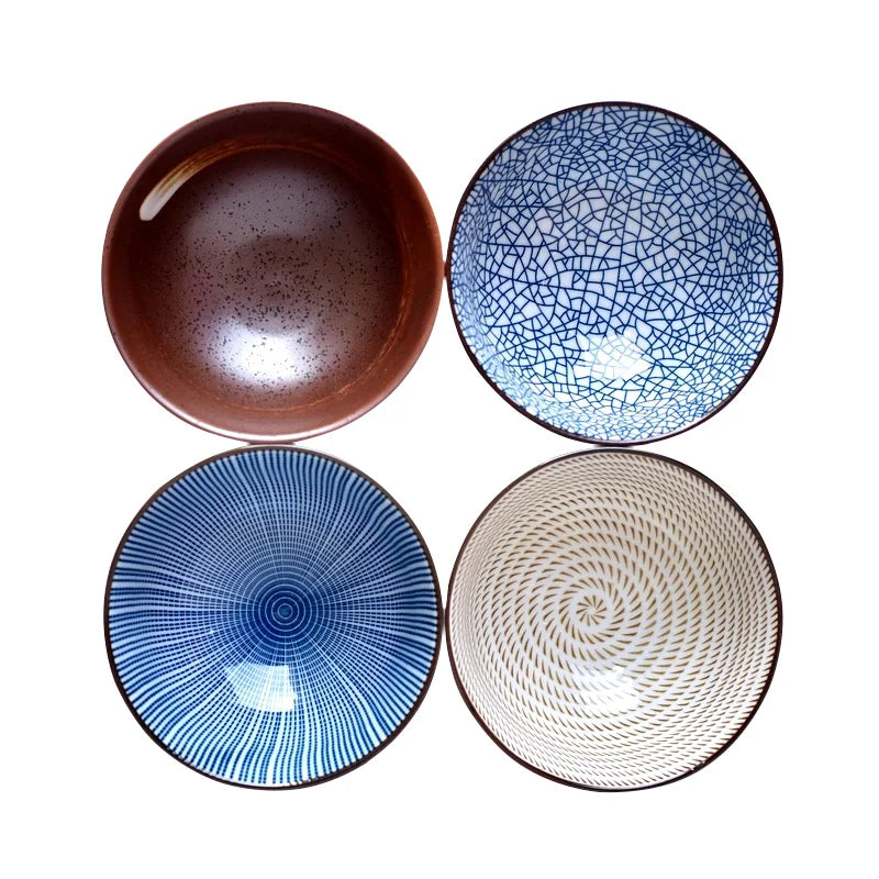 Set of 4pcs Ceramic Bowls
