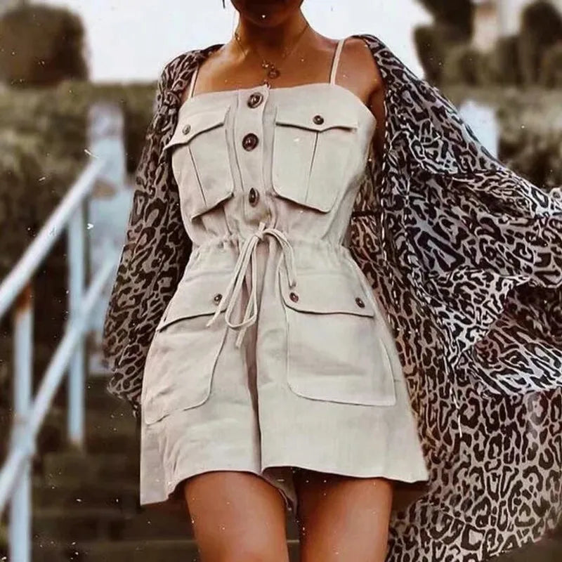 Spaghetti Strap Jumpsuit