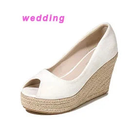 Suede Wedges