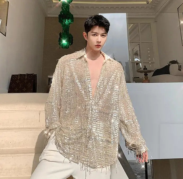 Sequined Shirt