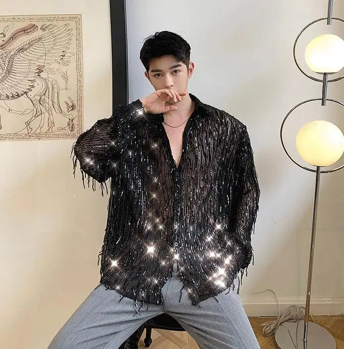 Sequined Shirt