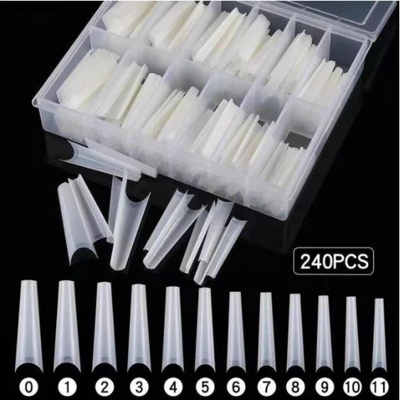 XXL Long Straight Square Shape Tips