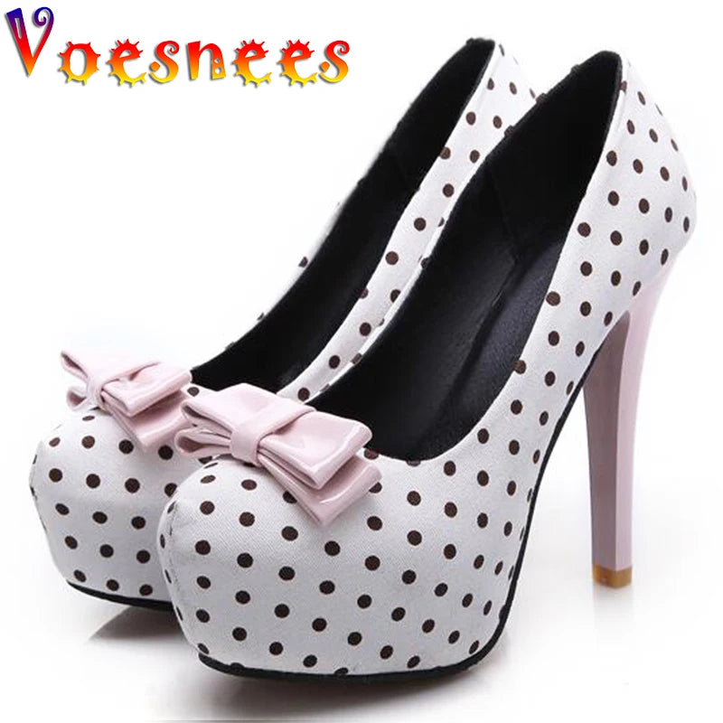 Bow Stiletto Pumps