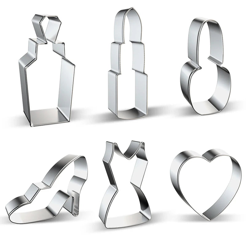 Stainless Steel Makeup Tools Cookie Cutters