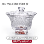 Japanese Style Glass Gaiwan Tea Cup and Lid