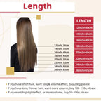 Human Hair Clip in Extension 7Pcs