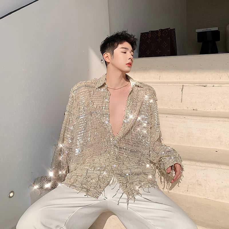 Sequined Shirt
