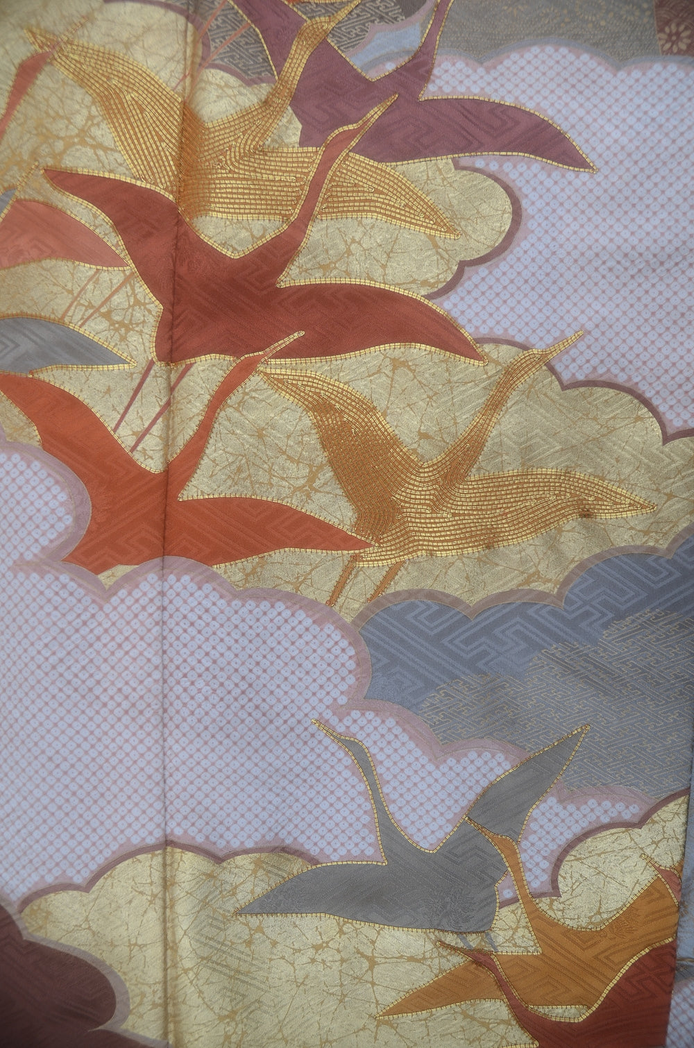 Long-sleeved kimono 6 items set / Furisode / FK#2-328