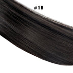 Korean Cotton Hair Extension 100% Human Hair Cotton thread twins tip hair Double Drawn Feathers Hair Extension Natural Color