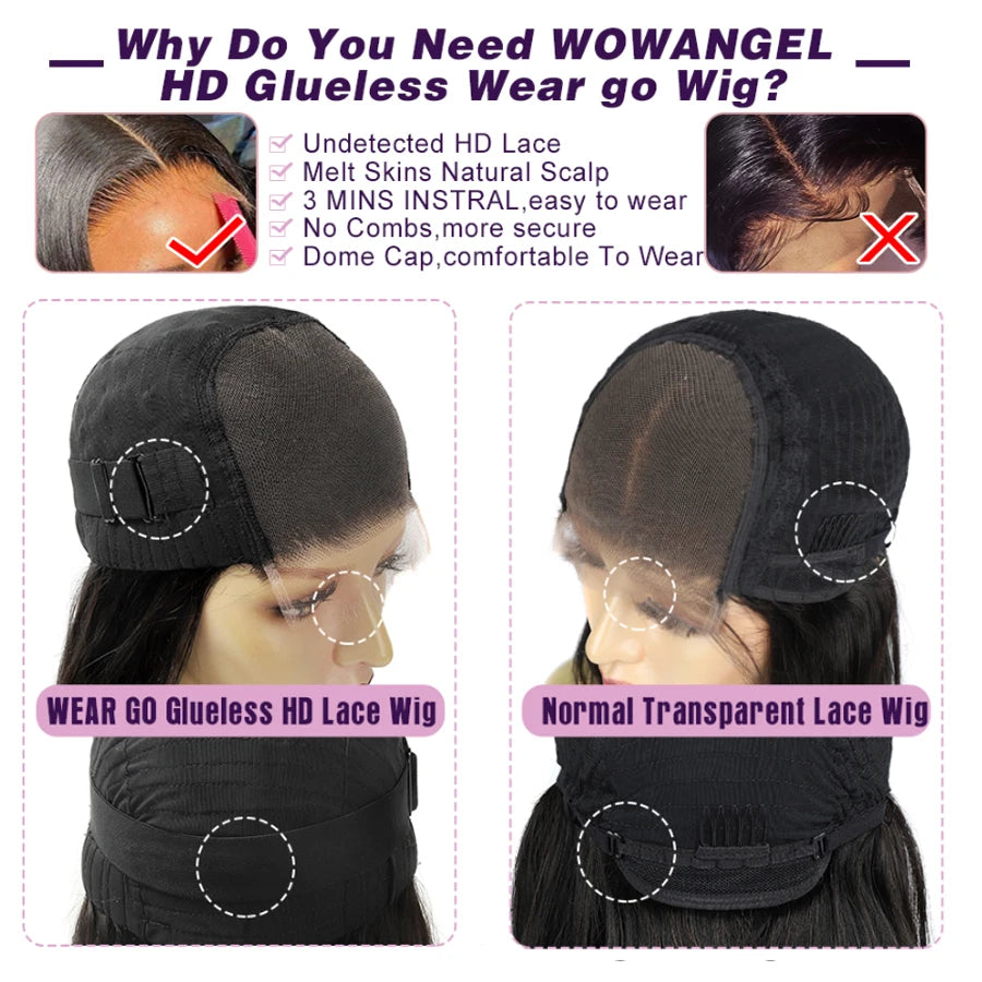 Brazilian Remy Straight Human Hair Wig