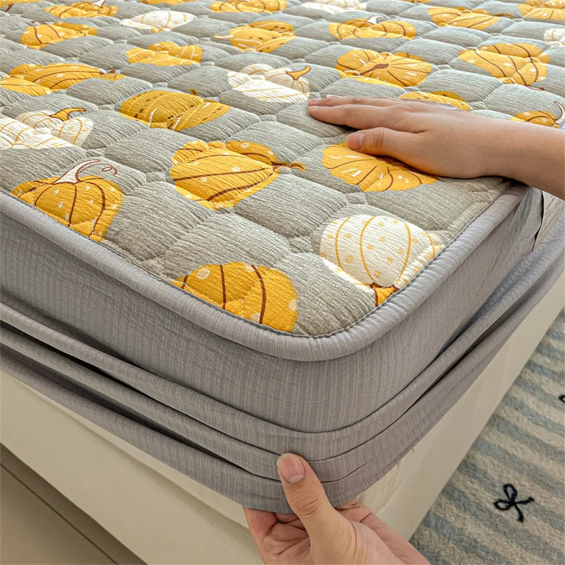 Breathable Soft Mattress Cover Fitted Sheet