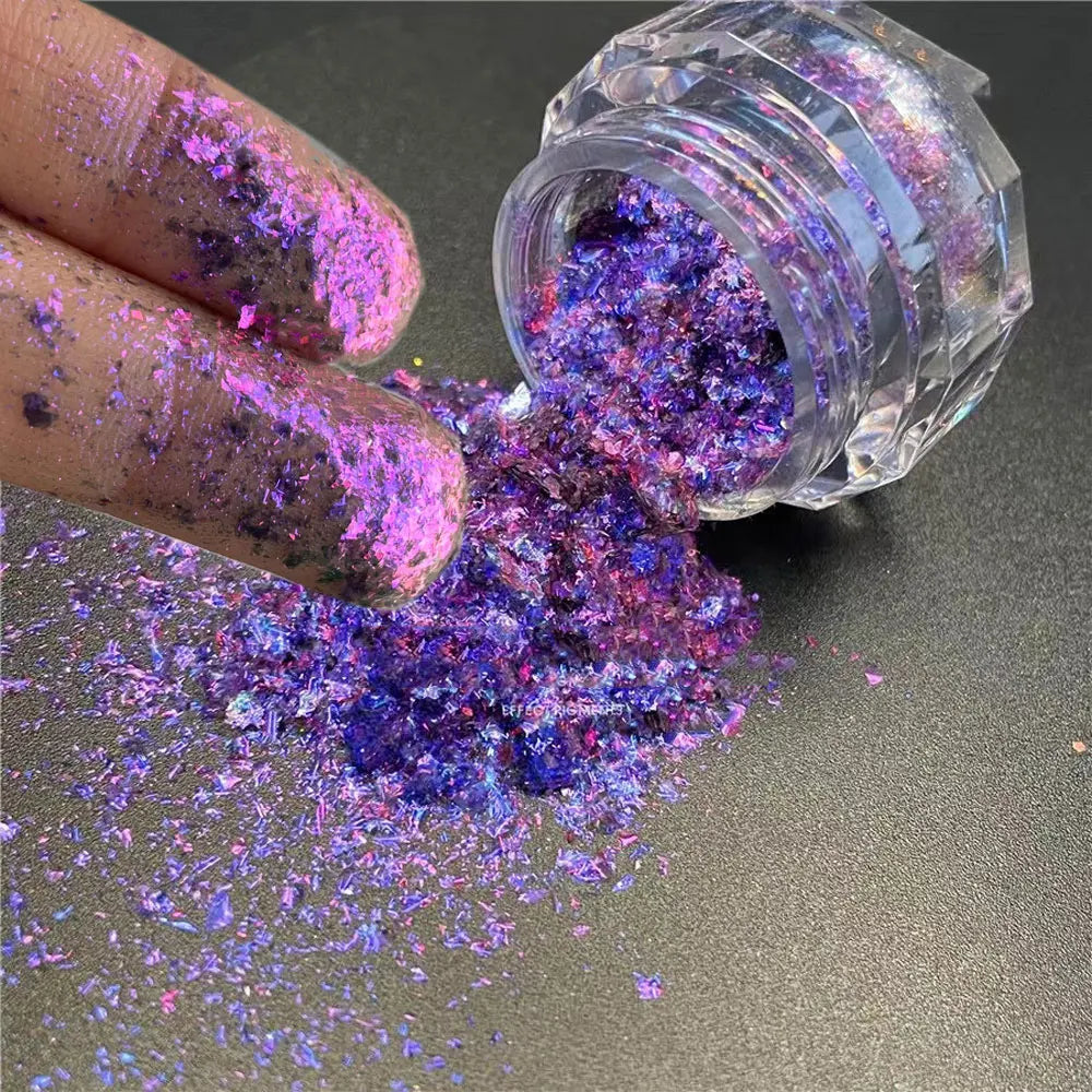 Plating Aurora Chrome Nail Powder