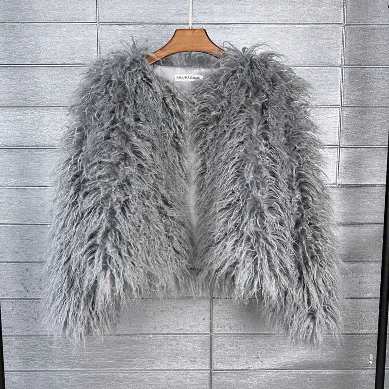 Faux Fur Coat
