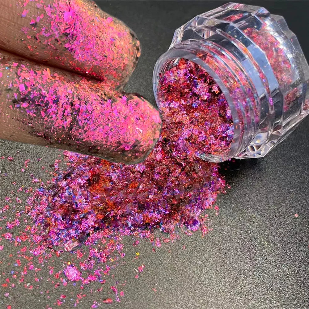 Plating Aurora Chrome Nail Powder