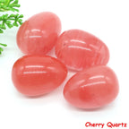 22x30mm Egg Crafts Natural Stone Healing Crystal