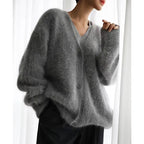Imitation Mink Fur Versatile Cardigan