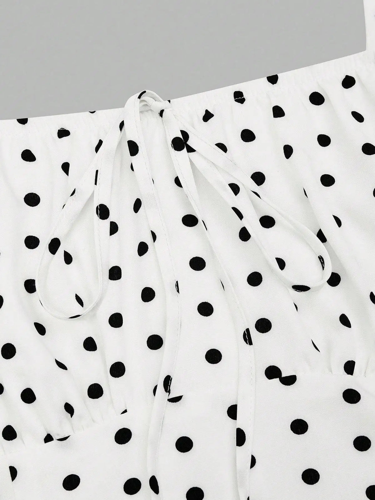Polka Dot Print Dress