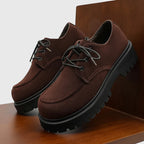 Thick-Soled Derby Work Boots