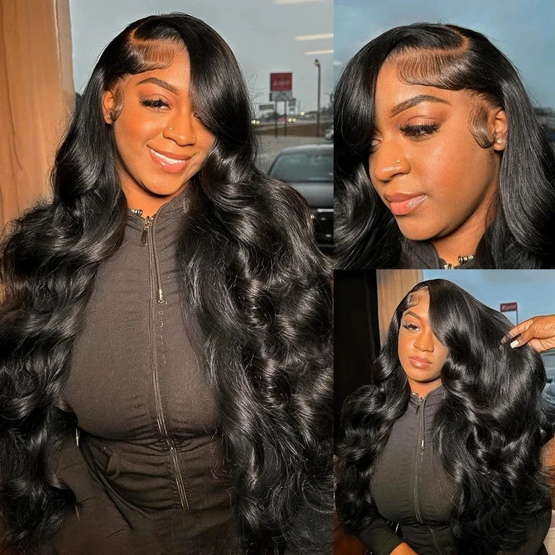 Raw Peruvian Body Wave Lace Front Human Hair Wig