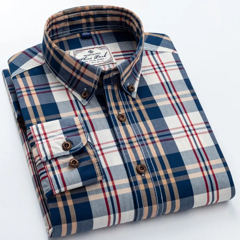 Plaid Long Sleeve Shirt