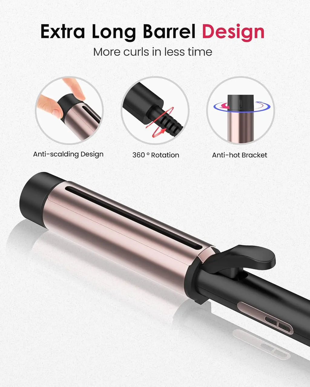 1.5 Inch Extra Large Curling Wand
