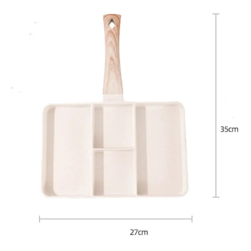 4 Hole Non-Stick Steak Frying Pan