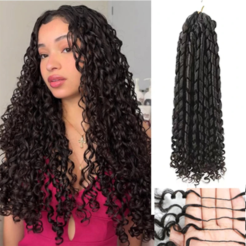 Small Spirals Pixie Curly Feathered Human Crochet Hair