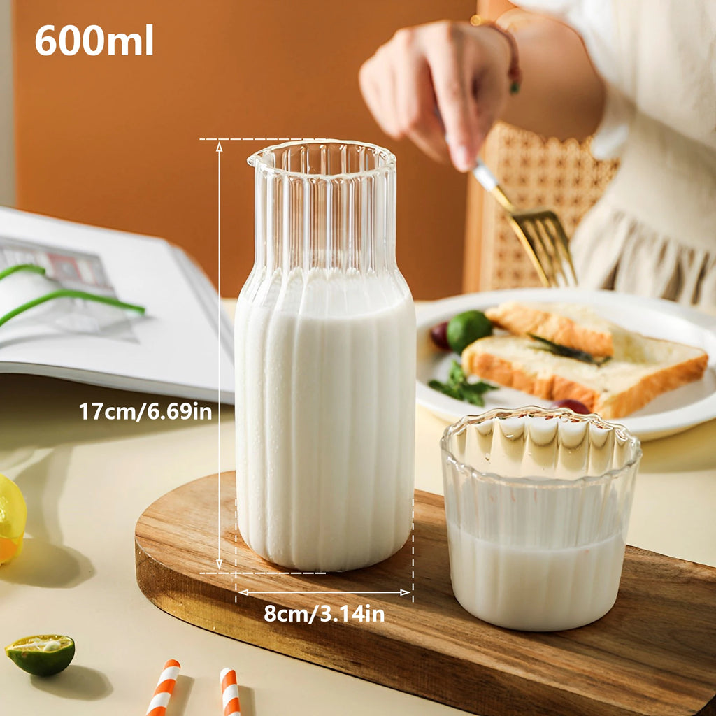 1.8L Glass Pitcher with Lid