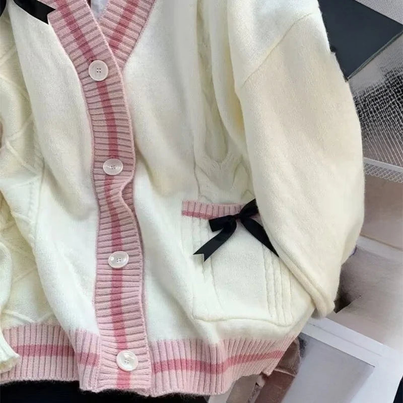 Bow Cardigan