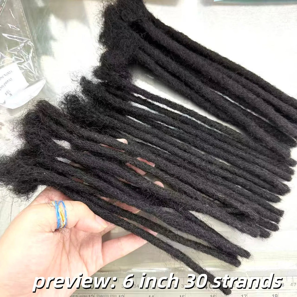 Locs Human Hair Dreadlock Extension