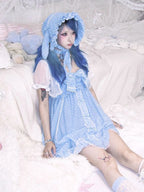 Conjunto de Vestido de Lunares