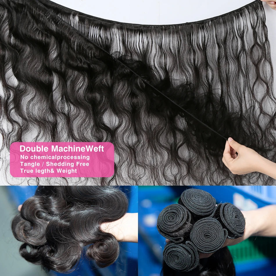 Brazilian Remy Body Wave Bundles
