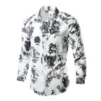 Flower Pattern 3D Print Shirt