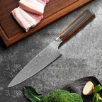 Damascus Steel Wood Handle Boning Knife