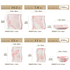 FLORA 26-PIECE Marble Porcelain Tableware Set