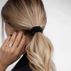 4PCS 100% Pure Mulberry Silk Hair Scrunchies